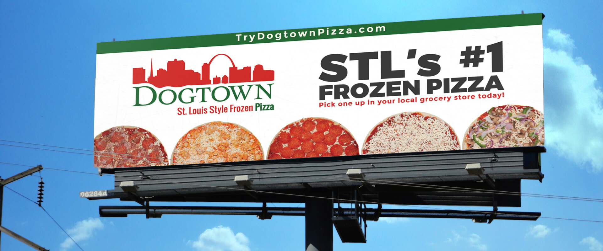 Dogtown Pizza billboard