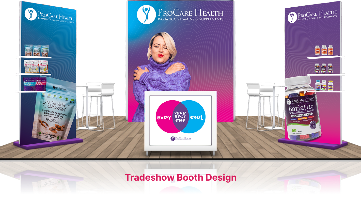procare health tradeshow booth